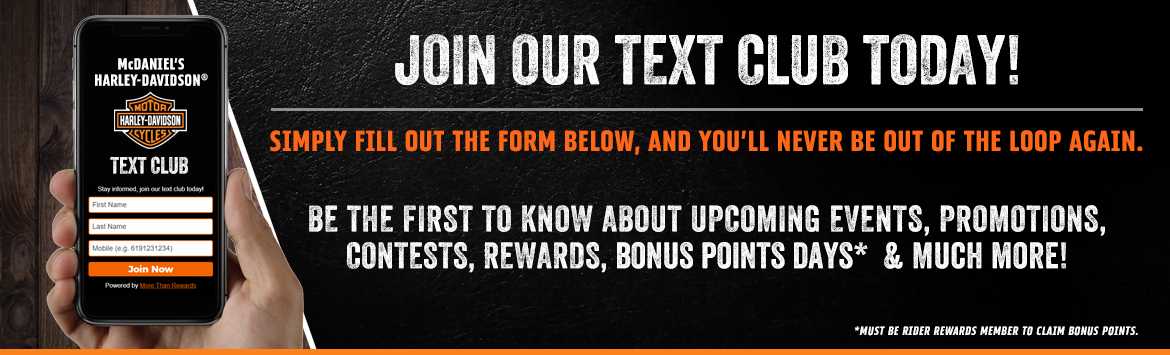 Join Our Text Club Today!