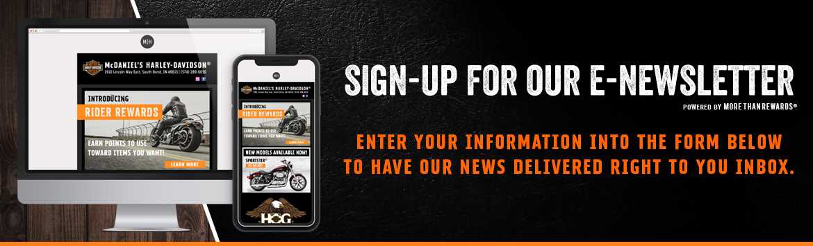 Sign-up for Our E-newsletter