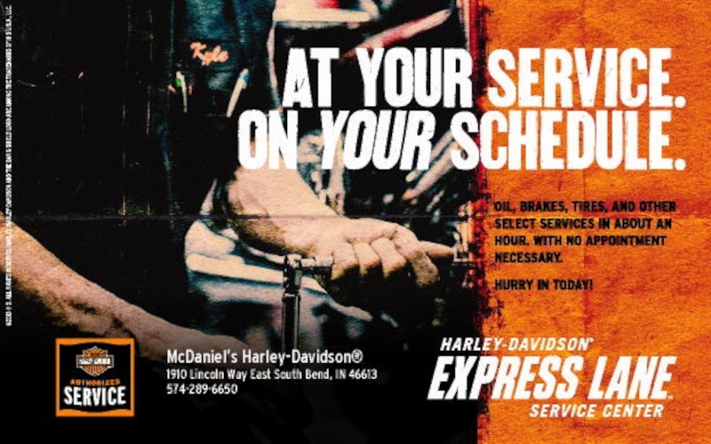 Harley-Davidson® Express Lane Service Center